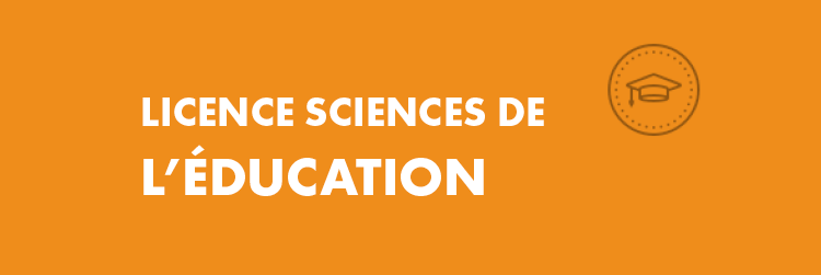 Licence de Sciences de l'Education, L3